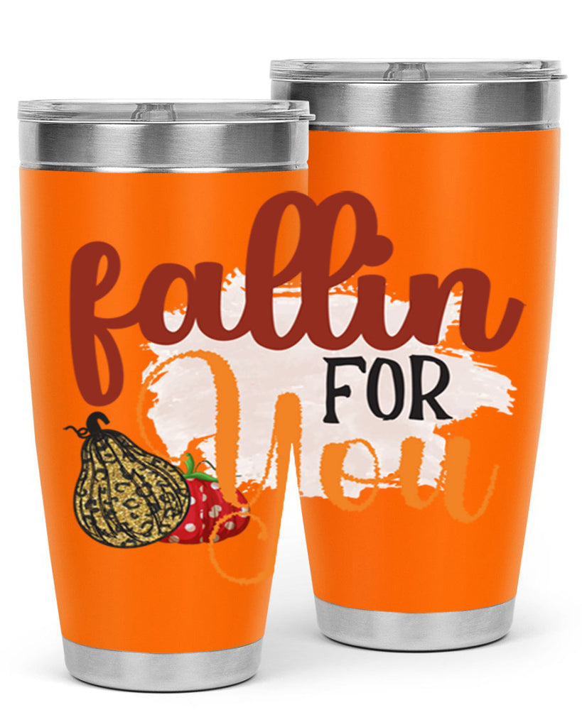 fallin for you 167#- fall- Tumbler