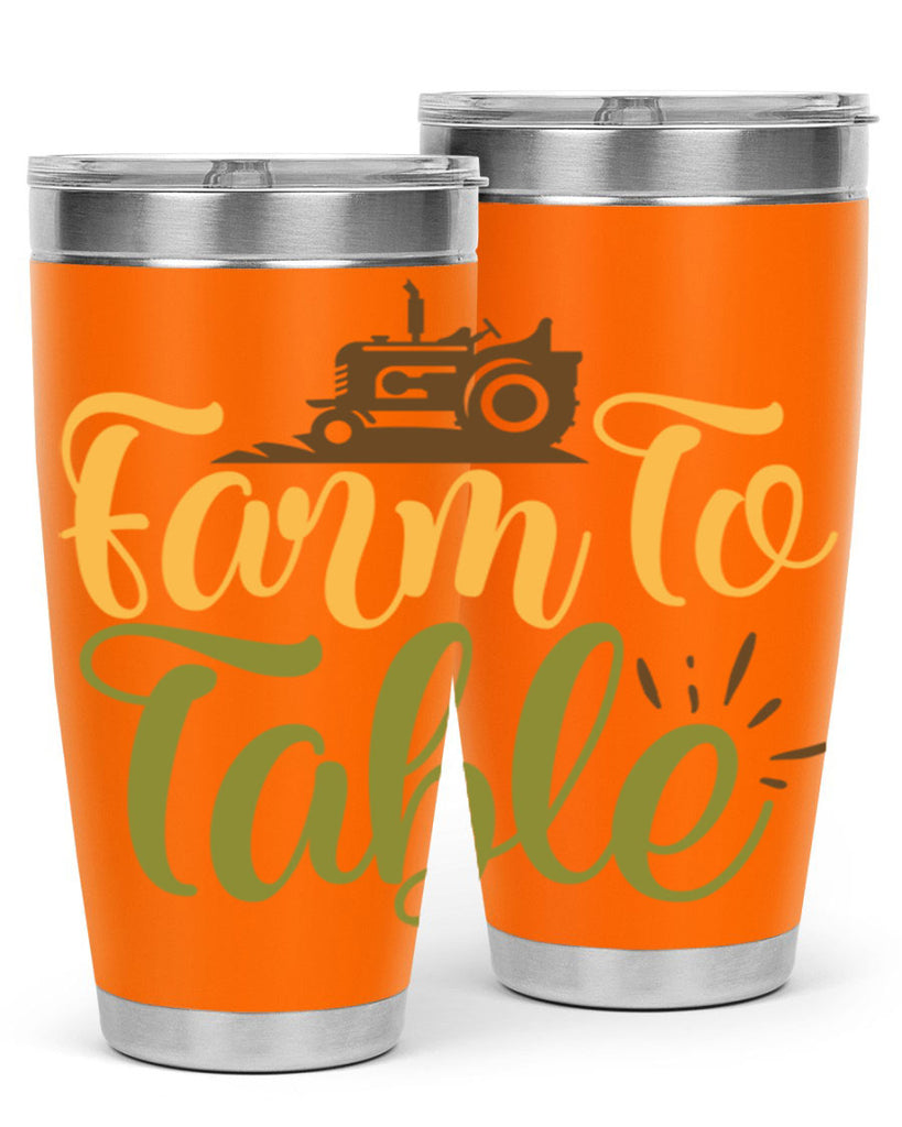 farm to table 11#- farming and gardening- Tumbler