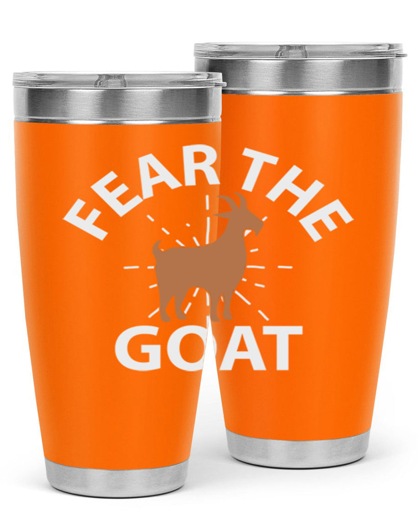 fear the goat Style 4#- goat- Tumbler