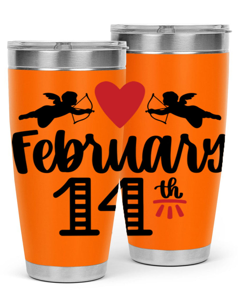 february th 28#- valentines day- Tumbler