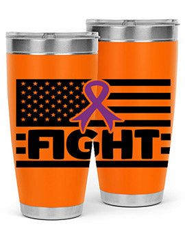 fight 145#- alzheimers- Tumbler