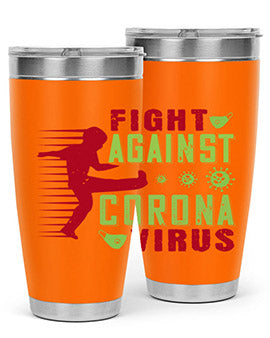 fight against corona virus Style 41#- corona virus- Cotton Tank