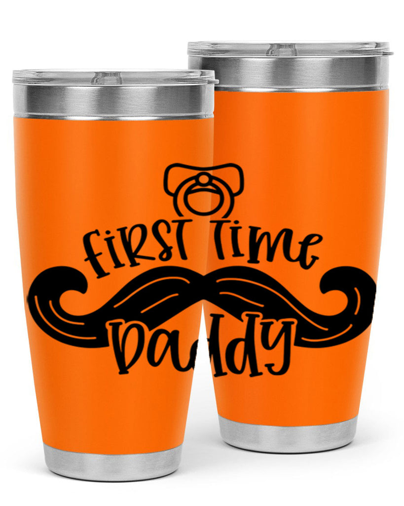 first time daddy 51#- fathers day- Tumbler