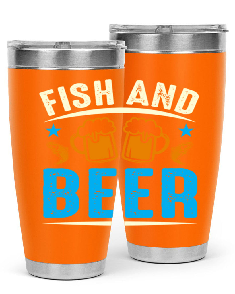 fish and beer 114#- beer- Tumbler