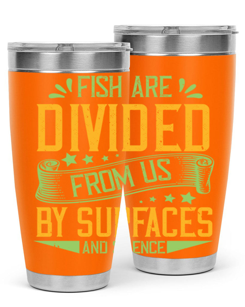 fish are divided from us by surfaces and silence 136#- vegan- Tumbler