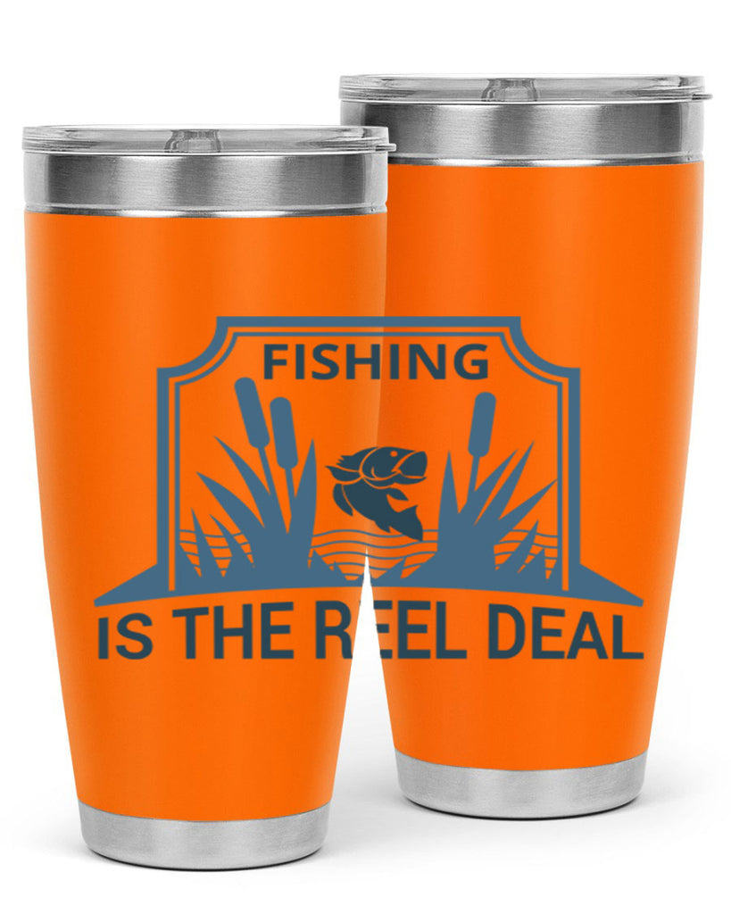 fishing is the real deal 138#- fishing- Tumbler