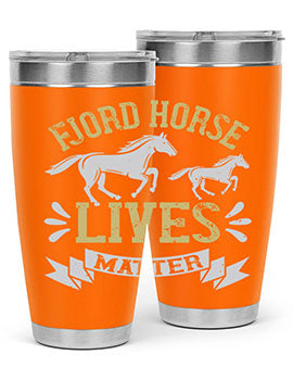 fjord horse lives matter Style 54#- horse- Tumbler