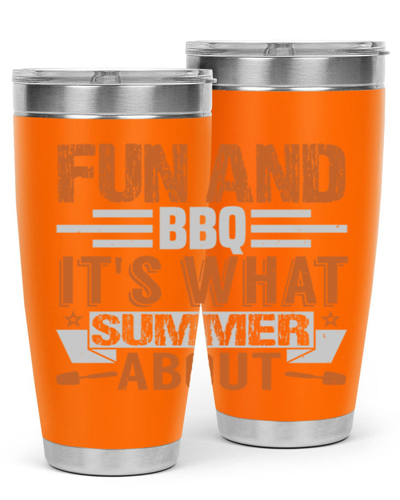 fun and bbq 44#- bbq- Tumbler