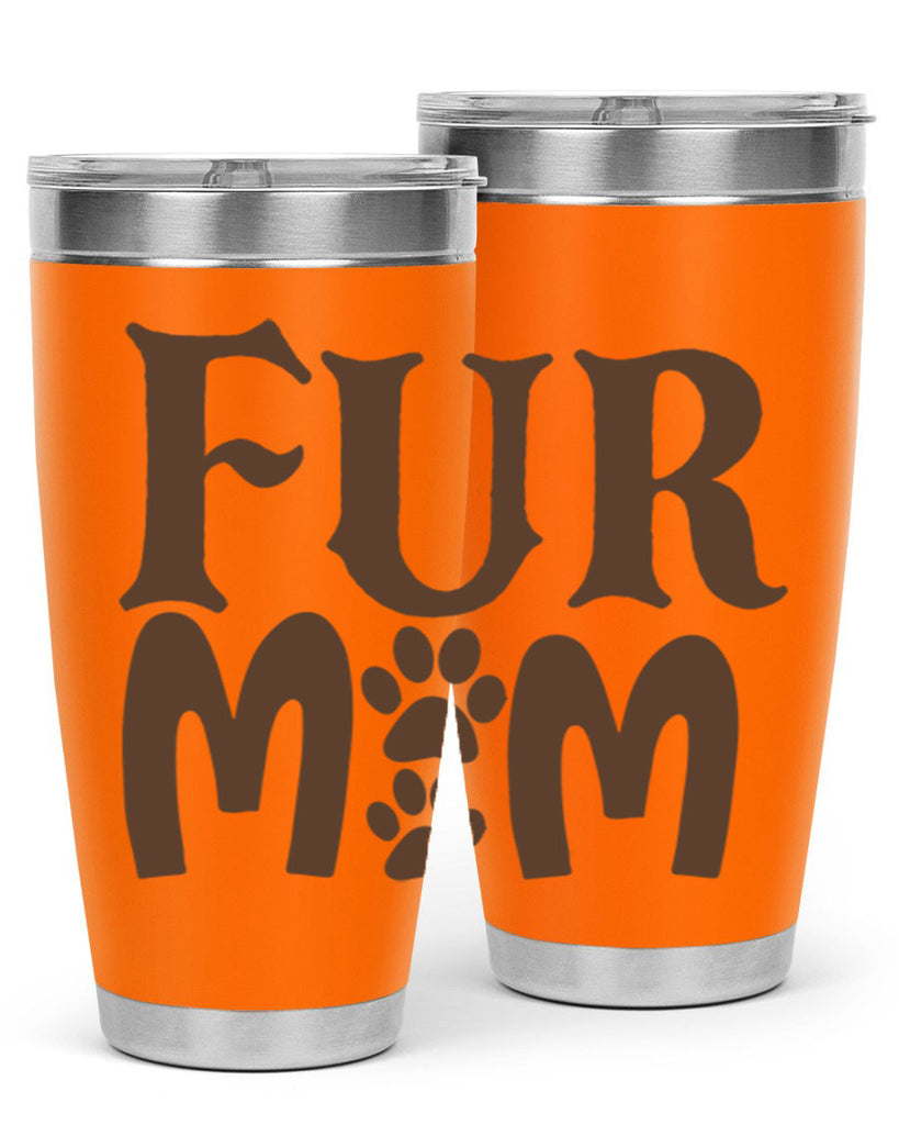 fur mom 266#- mom- Tumbler