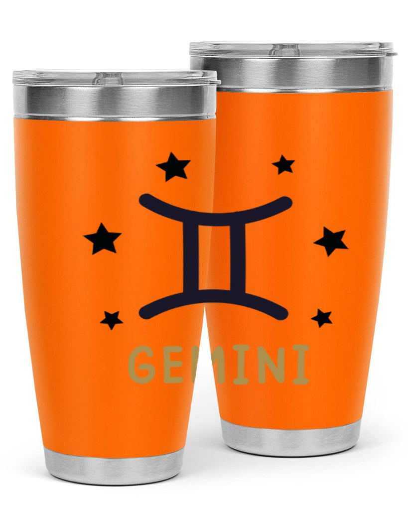 gemini 241#- zodiac- Tumbler