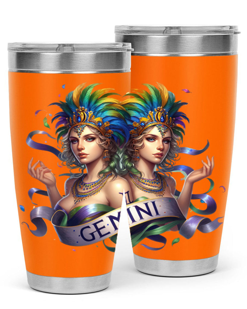 gemini 243#- zodiac- Tumbler