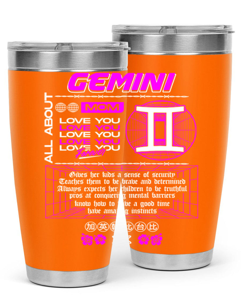 gemini 244#- zodiac- Tumbler