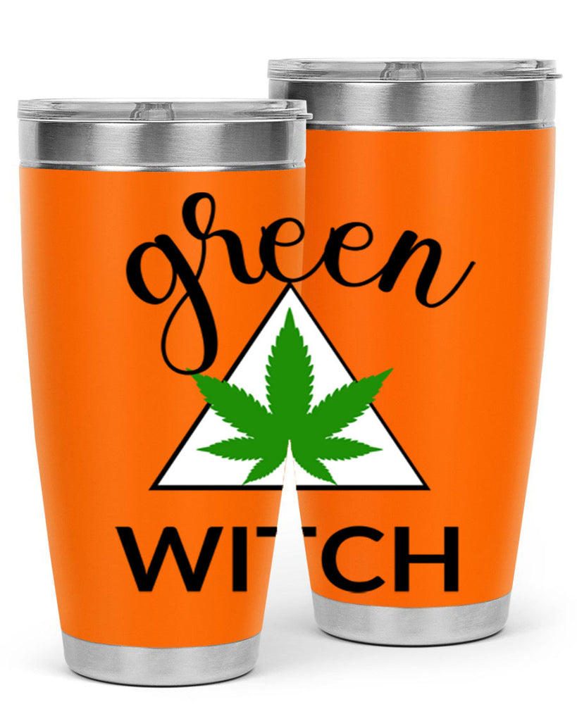 green cannabis with 98#- marijuana- Tumbler