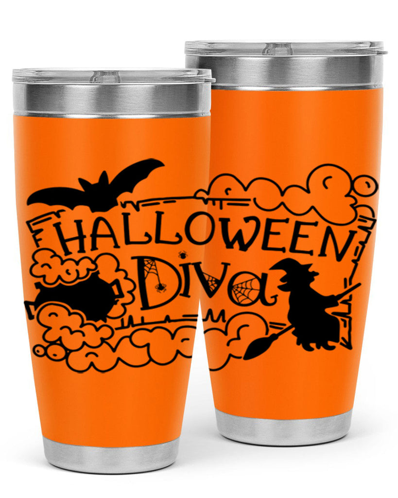 halloween diva 74#- halloween- Tumbler