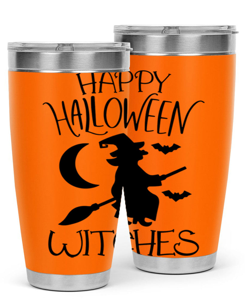 happy halloween witches 63#- halloween- Tumbler