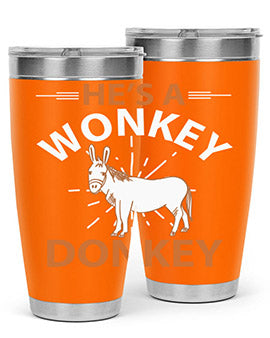 he’s a wonky donkey Style 4#- donkey- Tumbler