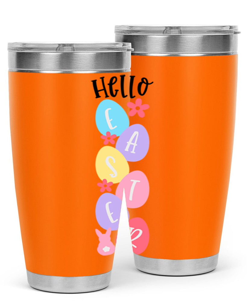 hello easter 32#- easter- Tumbler