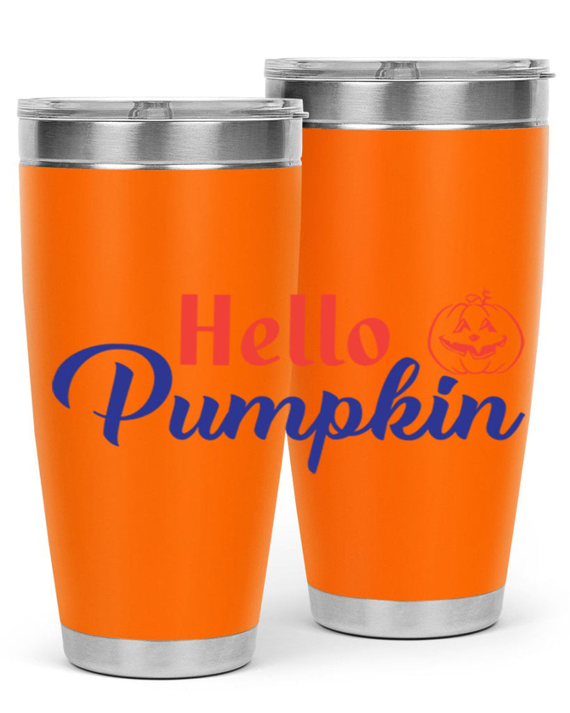 hello pumpkin 288#- fall- Tumbler