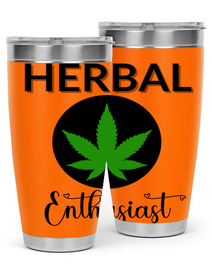 herbal enthusiast 109#- marijuana- Tumbler