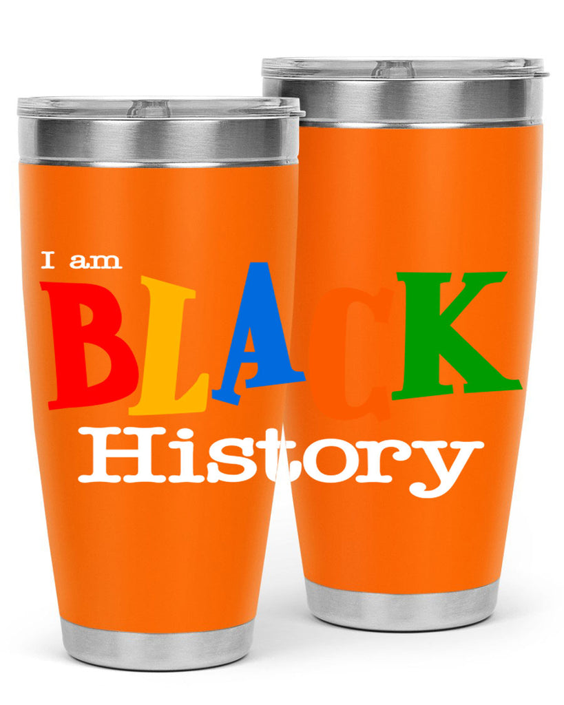 i am black  history 119#- black words phrases- Cotton Tank