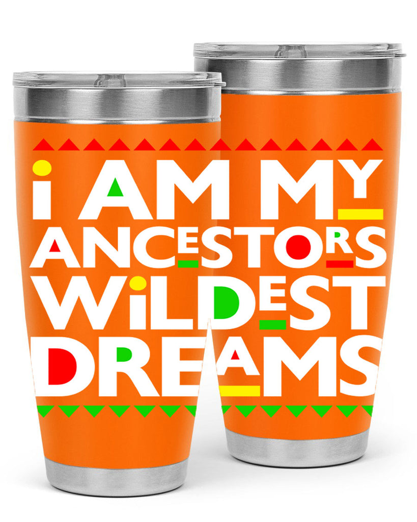 i am my  ancestors wildest dreams 115#- black words phrases- Cotton Tank