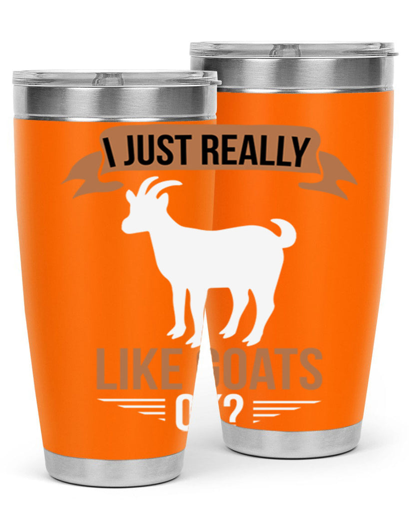 i just really like goats ok Style 3#- goat- Tumbler