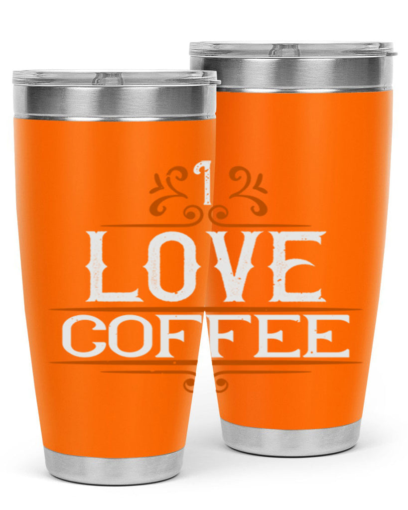 i love coffee 253#- coffee- Tumbler