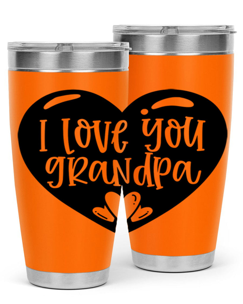 i love you grandpa 39#- fathers day- Tumbler