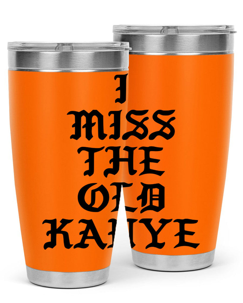 i miss the old kanye pablo 114#- black words phrases- Cotton Tank