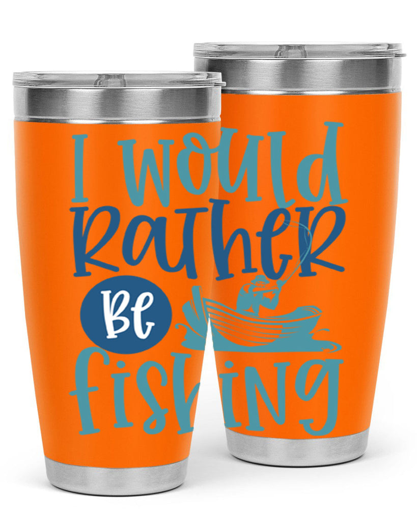 i would rather be fishing 211#- fishing- Tumbler