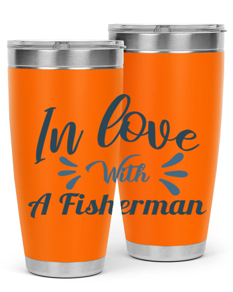 in love with 83#- fishing- Tumbler