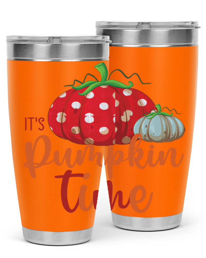 it s pumpkin time 368#- fall- Tumbler