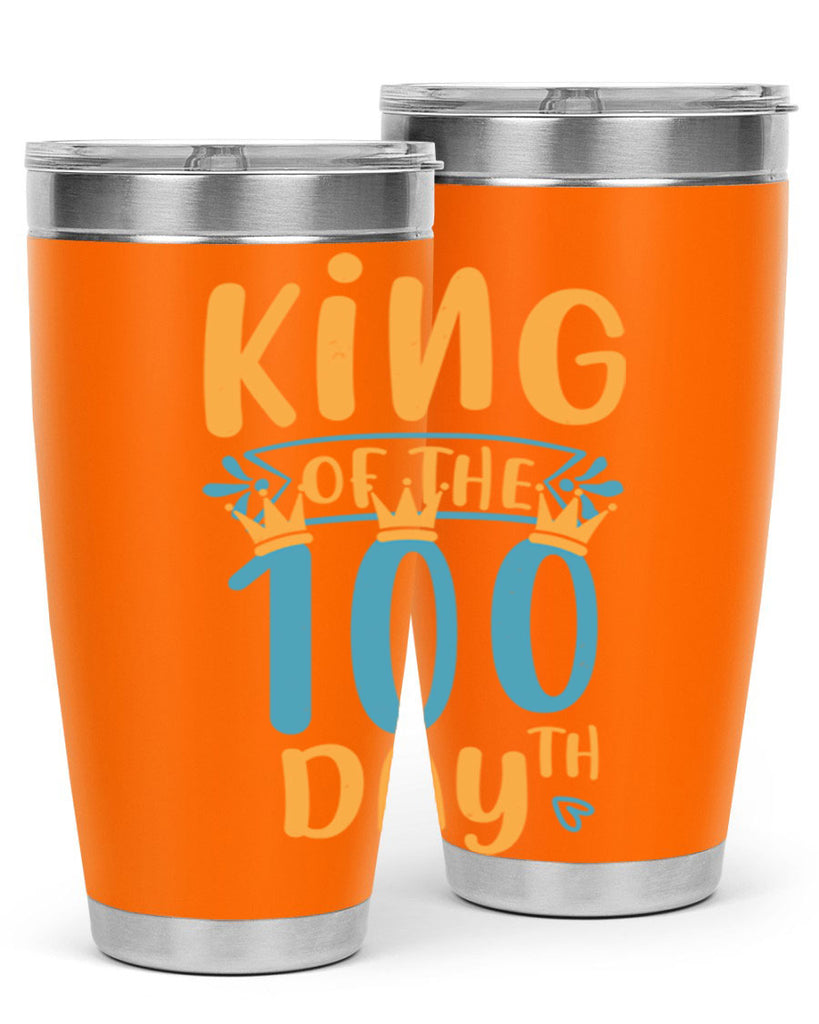 king of the th day 3#- 100 days of school- Tumbler