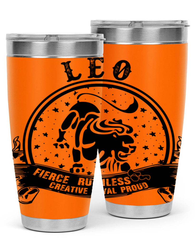 leo 17#- zodiac- Tumbler