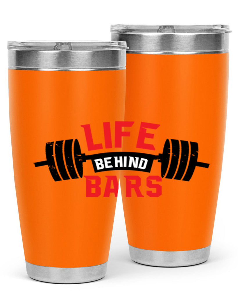 life behind bars 6#- gym- Tumbler