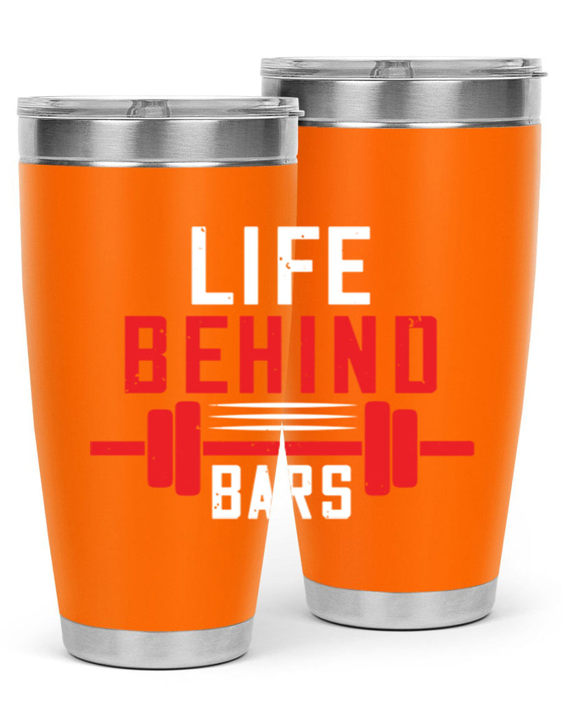 life behind bars 85#- gym- Tumbler