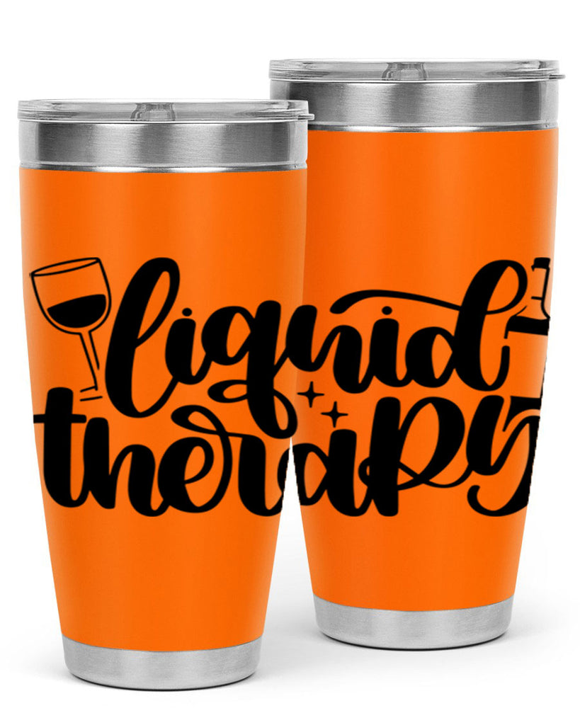 liquid therapy 45#- wine- Tumbler