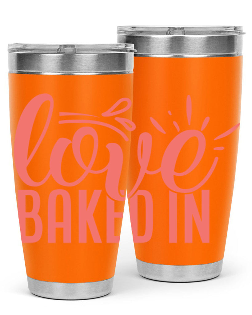 love baked in 13#- kitchen- Tumbler
