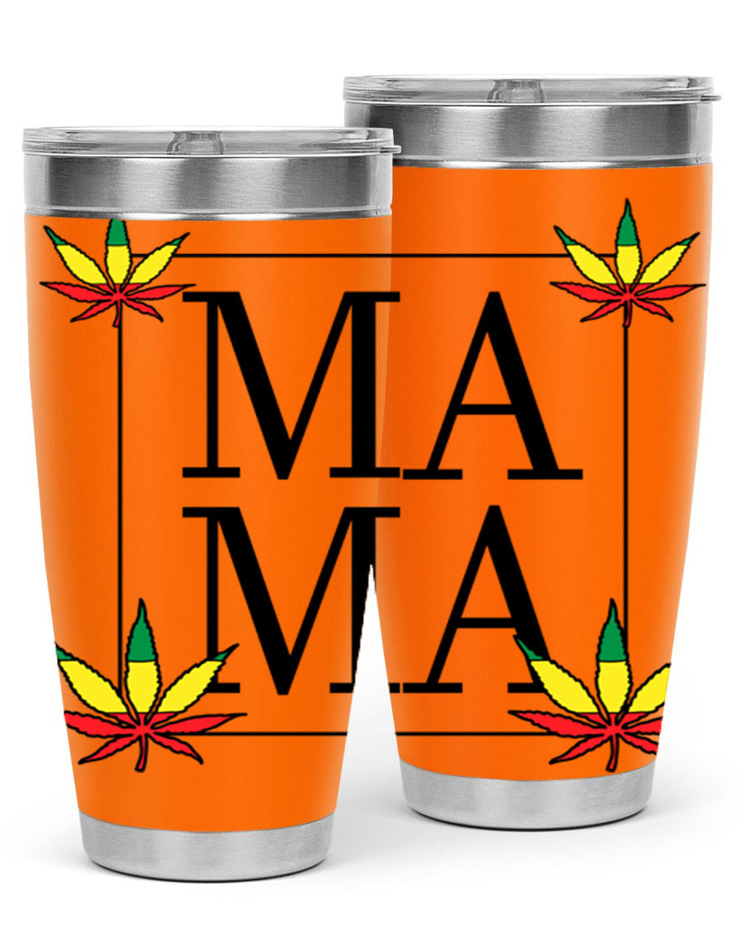 mama weed 197#- marijuana- Tumbler