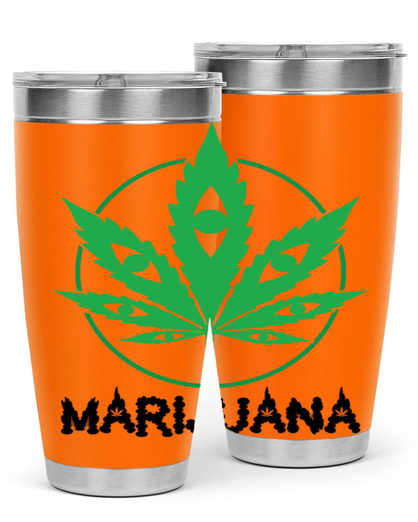 marijuana 198#- marijuana- Tumbler