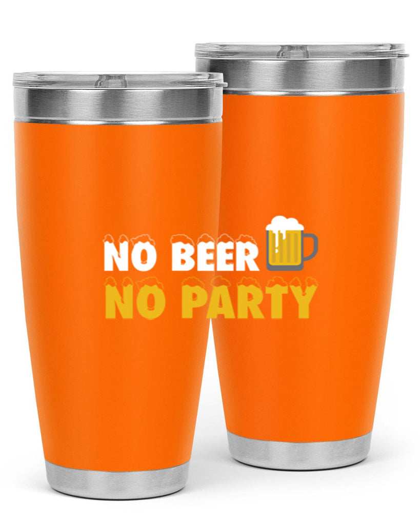 no beer no party 57#- beer- Tumbler