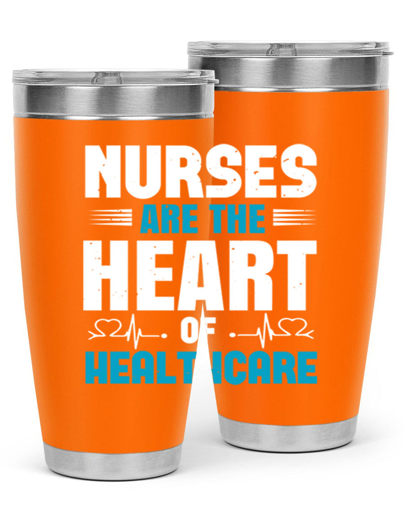 nurse are are heart healthcare Style 287#- nurse- tumbler