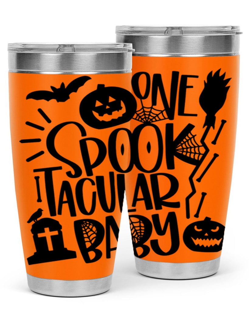 one spooktacular baby 39#- halloween- Tumbler