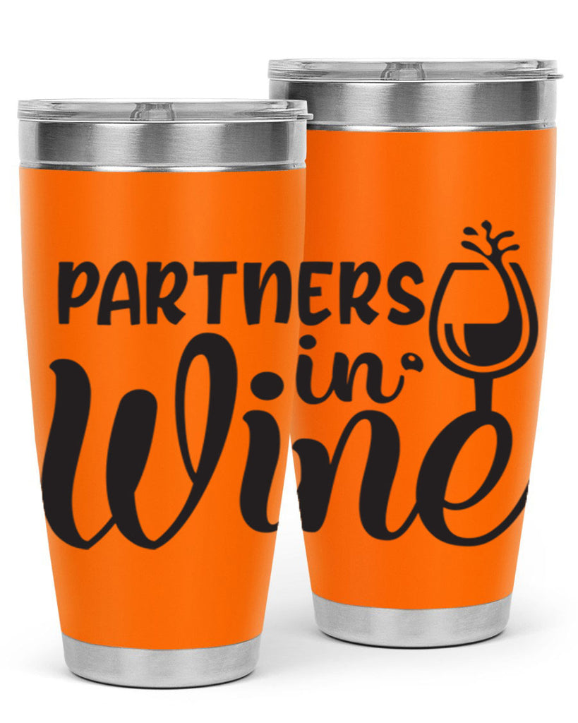 partners in wine 175#- wine- Tumbler