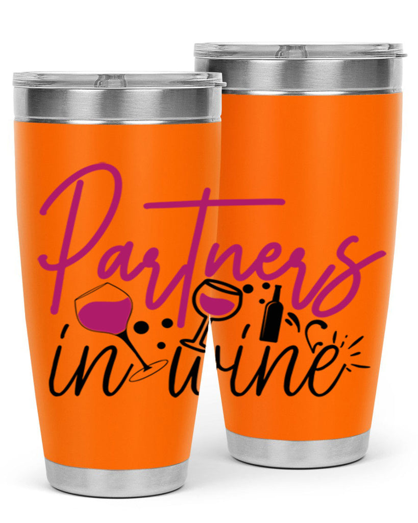 partners in wine 177#- wine- Tumbler