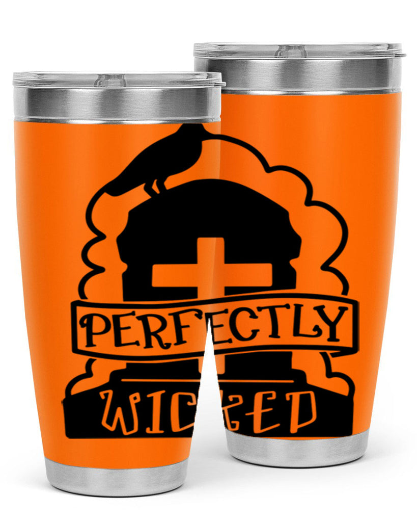 perfectly wicked 33#- halloween- Tumbler