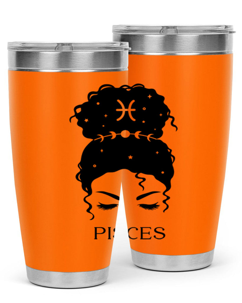 pisces 353#- zodiac- Tumbler