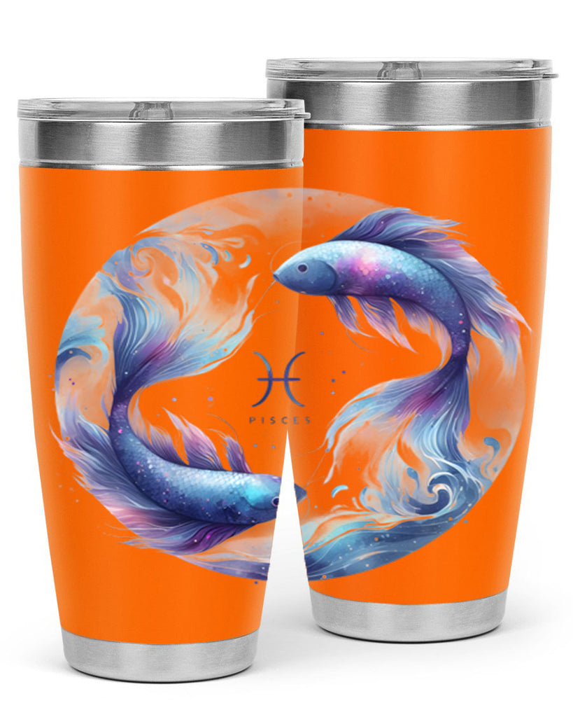 pisces 362#- zodiac- Tumbler