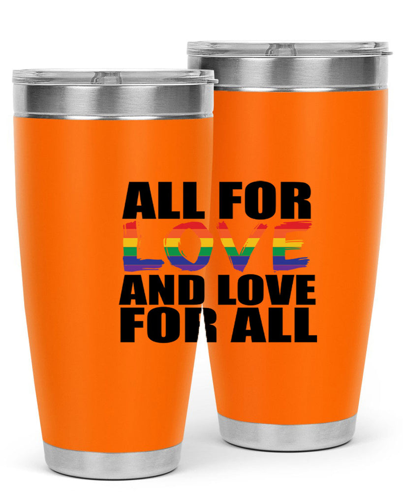 pride love for all 65#- lgbt- Tumbler