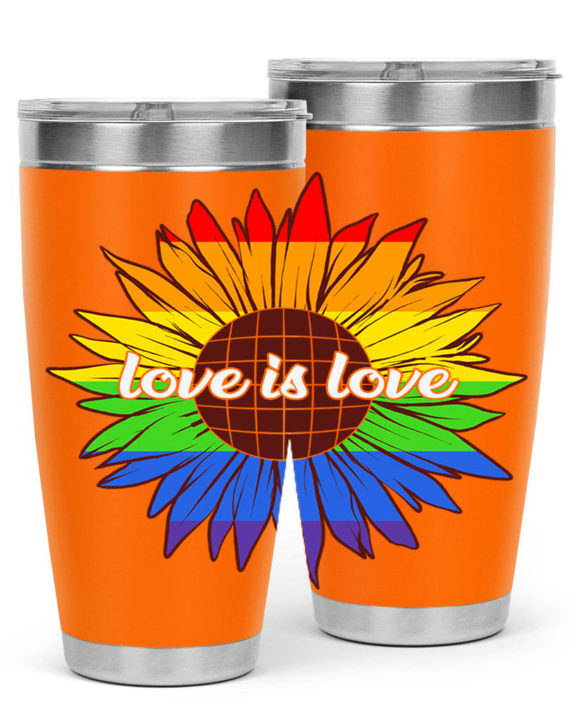 rainbow sunflower love is love 26#- lgbt- Tumbler